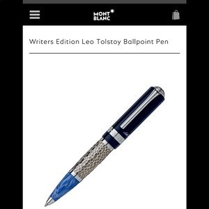 Montblanc Writer Edition Leo Tolstoy Ballpoint Pen